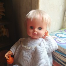 RARA BAMBOLA  CICCIOBELLO SEBINO 1965.  OCCHI STUPENDI LUNGHE CIGLIA. NO FURGA.