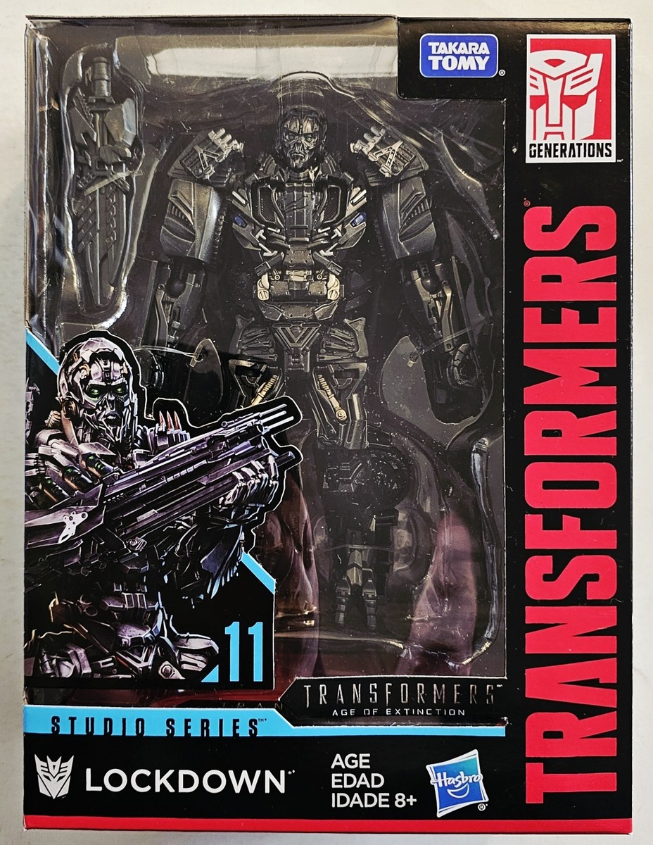 洋楽 LOADED & TRANSFORMER Hasbro Deluxe Lockdown Transformers Studio Series 11 Black Action