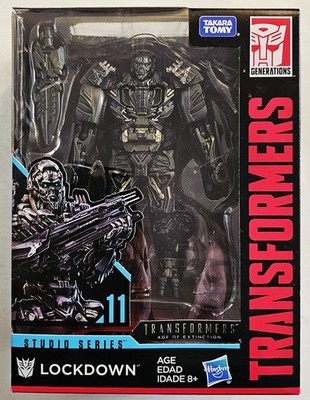 TRANSFORMERS AGE OF EXTINCTION STUDIO SERIES 11 DELUXE CLASS LOCKDOWN FIGURE 