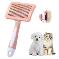 Selbstreinigende HundebüRste FüR Kurzhaar & Langhaar, TierhaarbüRste FüR Hunde &