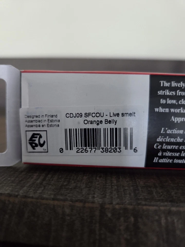 Rapala Countdown CDJ SFCOU White Yellow Back Orange Belly - Image 2 of 3