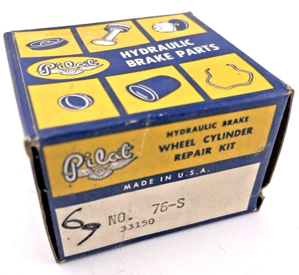 1961-62 Chevrolet Corvair переднее колесо цилиндр набор NOS 76-S 33150 7/8» - Изображение 2 из 2