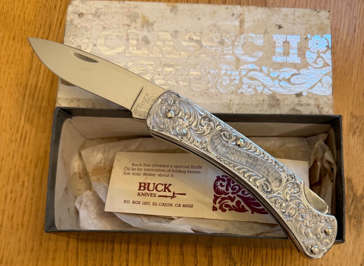 BUCK CLASSIC II 510 KNIFE NEVER USED IN BOX N11 | eBay