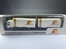 T461 AWM 1:87 HO LKW MERCEDES BENZ German Parcel MB SK Riffelcont Werbemodell