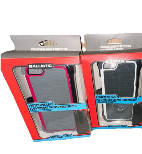 Ballistic Protective I-Phone 5/5S Case Rugged Swivel Holster Clip SG MAXX (NEW) - Zdjęcie 3 z 5