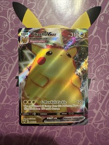 CARTA POKÉMON PIKACHU Vmax 044/185 Vivid Tensione Quasi Nuova Arte