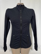 Lululemon Black Full Zip Define Luon Jacket Women's Sz 4
