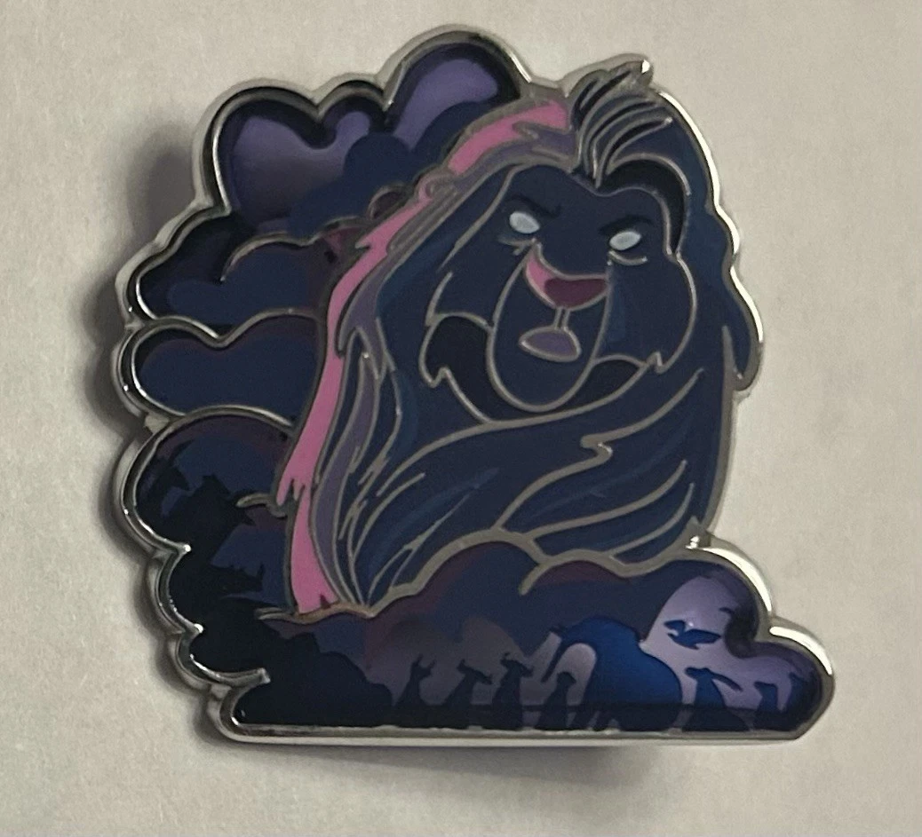 Disney - Mufasa in Clouds Stained Glass Lion King 30th Anniversary BoxLunch Pin