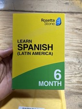 ROSETTA STONE Spanish Latin America 6 Month Access  Digital Code  Key Code