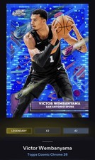 DIGITAL Topps NBA Collect - Cosmic Chrome - Legendary /99 - Victor Wembanyama