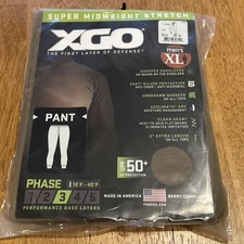 XGO Phase 3 Pant Base Layer Tan Men's X Large UPF 50+