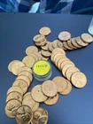 1956 D Lincoln Wheat Cents Brilliant Uncirculated Roll Of 50 Coins