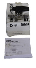 1/4" PARKER 4A-MB4LPFA-SSP-GR STAINLESS STEEL BALL VALVE NEW IN BOX