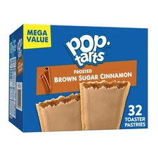 Pop-Tarts Toaster Pastries, Breakfast Foods, (32 Pop-Tarts)