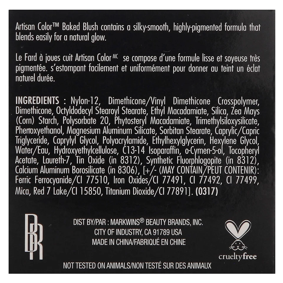 Color artesanal, rubor al horno, 8306 almendra tostada, 0,1 oz (3 g) Foto 3 de 4