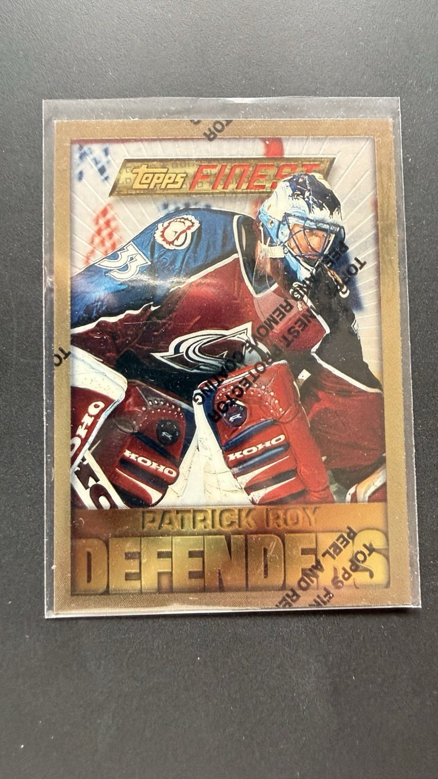 Patrick Roy #13 Hockey Cards 1995 Finest trading card — raw and PSA graded price guide