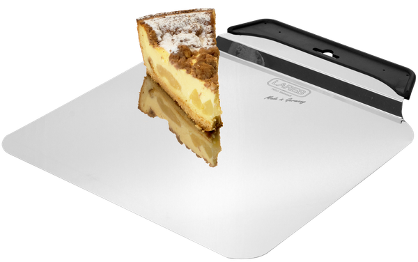 Lares Tortenretter 28 Cm Eckig Edelstahl - Kuchenheber Kuchenretter Tortenheber-image