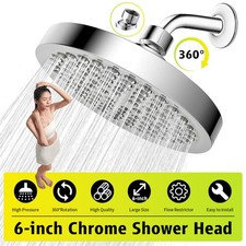 Luxury Shower Head High Pressure Rain Bathroom Chrome Shower head Adjustable