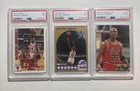 Michael Jordan PSA 7 PSA 6 Graded Card Lot (3)