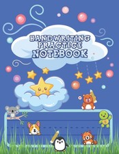 Handwriting Practice Notebook: 3 Line Notebook For Kids Writing Practice
