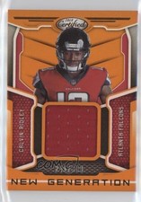 2018 Certified New Generation Jerseys Mirror Orange /399 Calvin Ridley #10 0a1