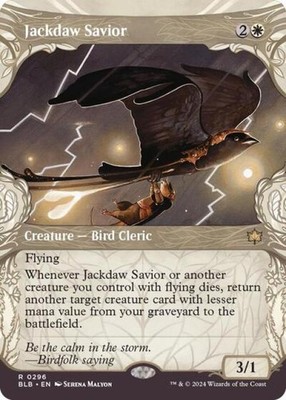 Jackdaw Savior (Showcase) - Near Mint MTG Bloomburrow