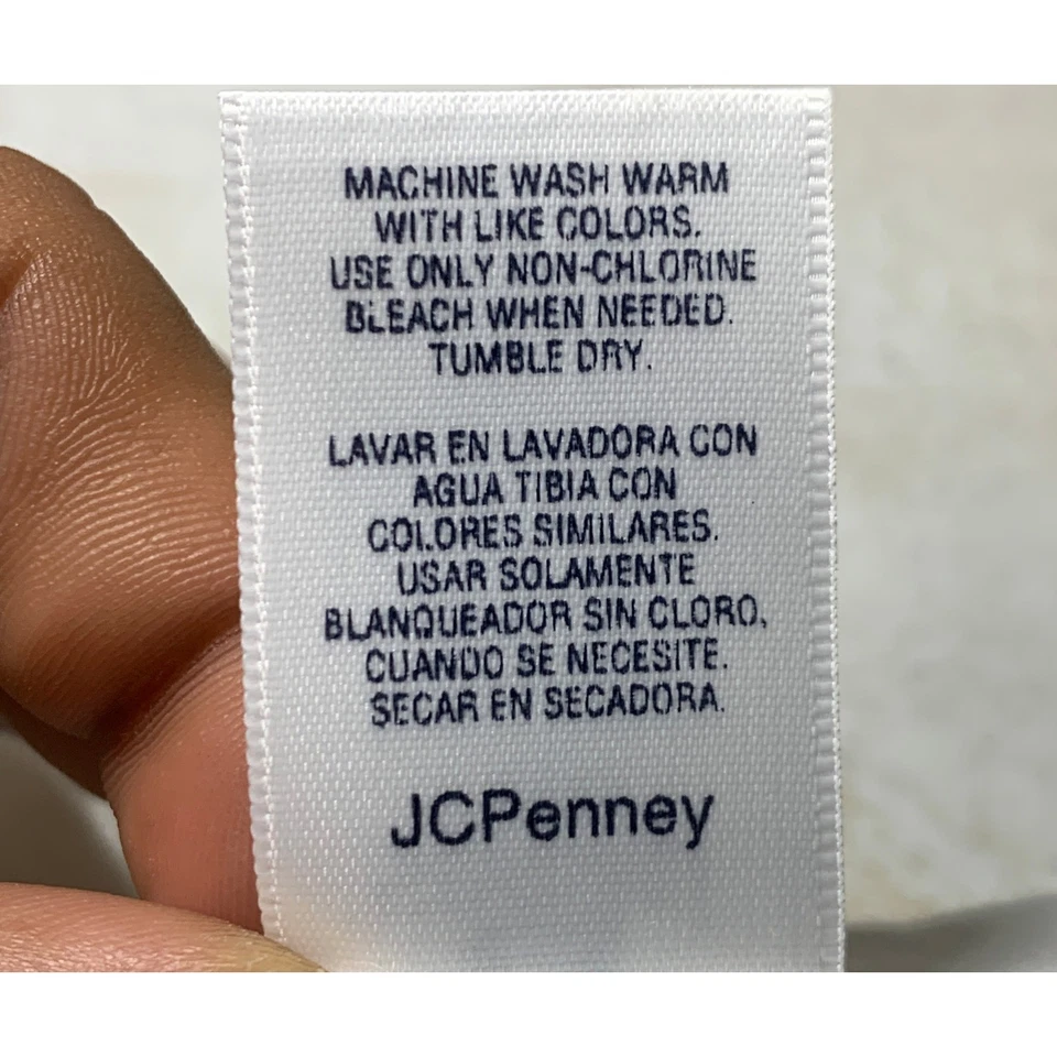 Paquete de 2 camisetas interiores grandes beige Stafford vintage años 90 para hombre cuello redondo Foto 4 de 4