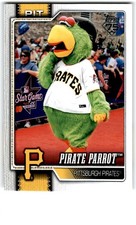 2026 Topps Mascots Pirate Parrot Pittsburgh Pirates #M-17