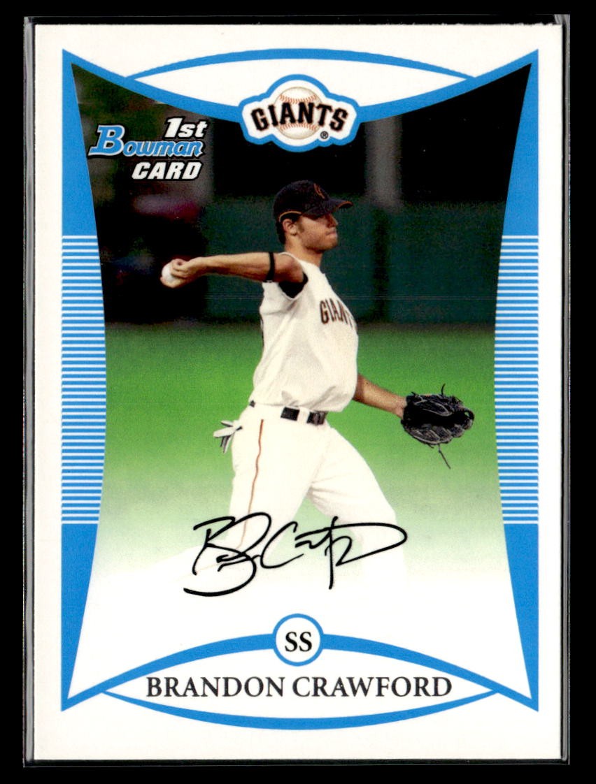 Brandon Crawford 2008 Bowman #BDPP41 Prospects PLEASE READ