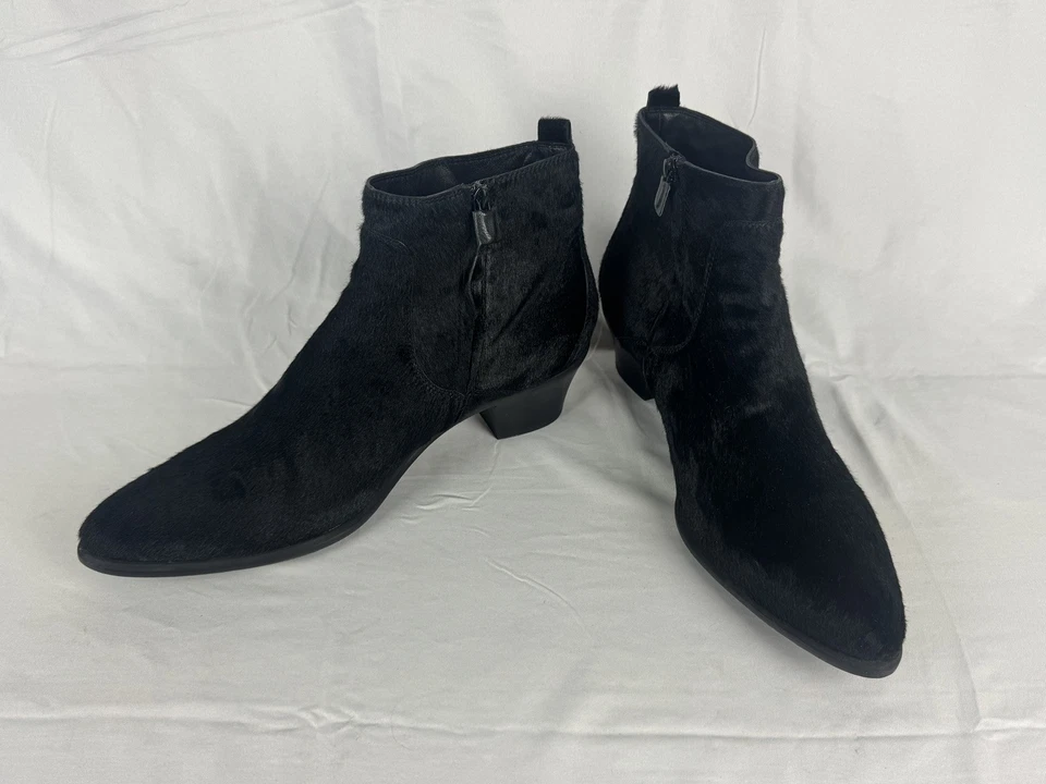 Costume National Pony Style Calf Skin Boots Made In Italy Real Leather Sz 11 - image 4 of 4