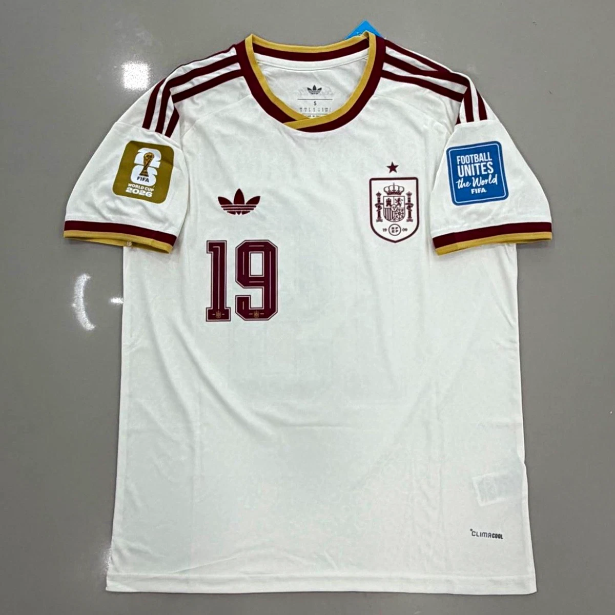 Spain Gold National Team Soccer Jerseys for sale | eBay