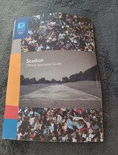 Athens 2004 Summer Olympics Stadium Official Spectator Guide Booklet