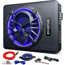 onn. Wireless Subwoofer - 10" Driver with 150W Peak Power for Enhanced Home T...