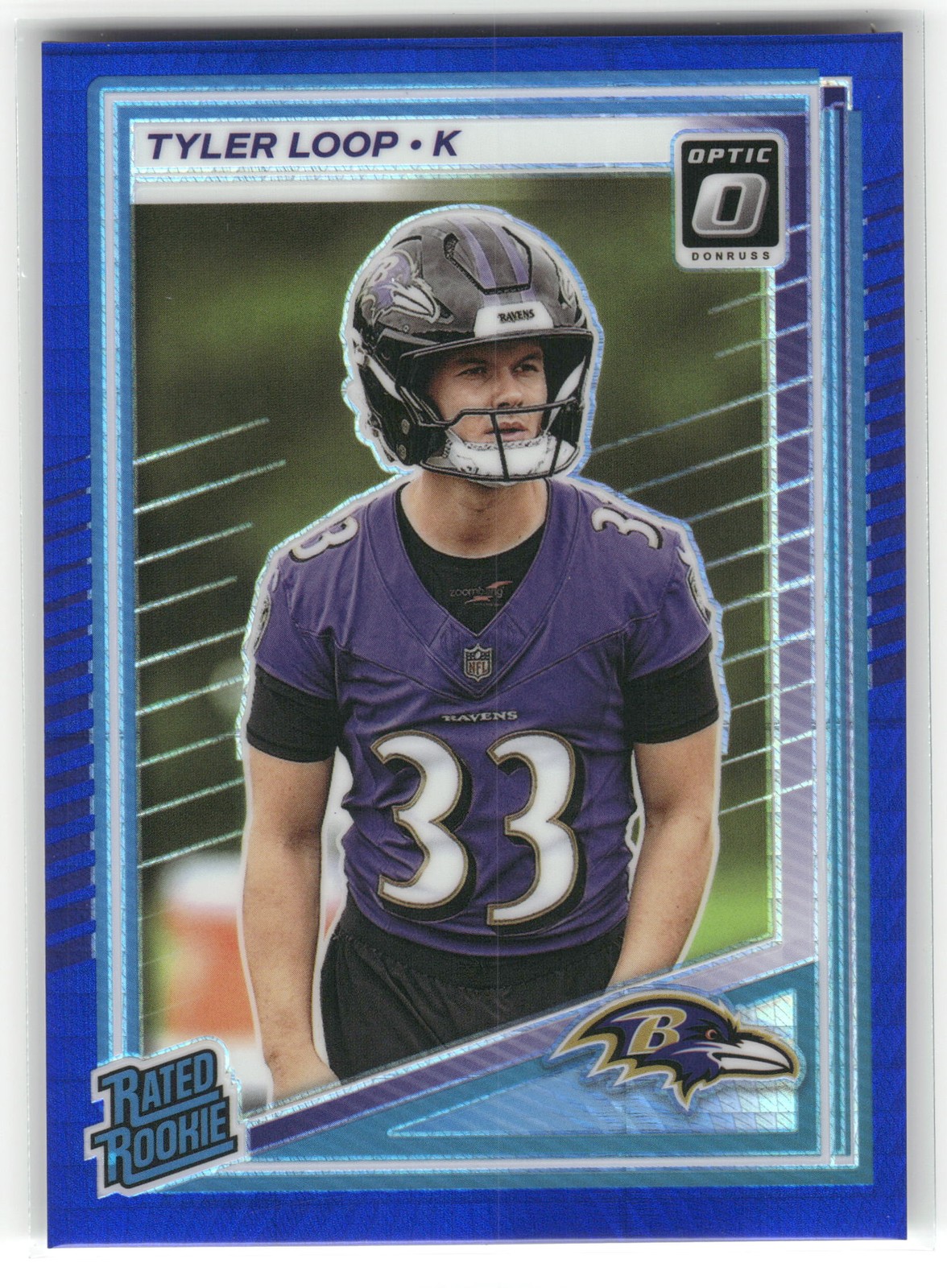 2025 Donruss Optic #227 Tyler Loop Blue Hyper