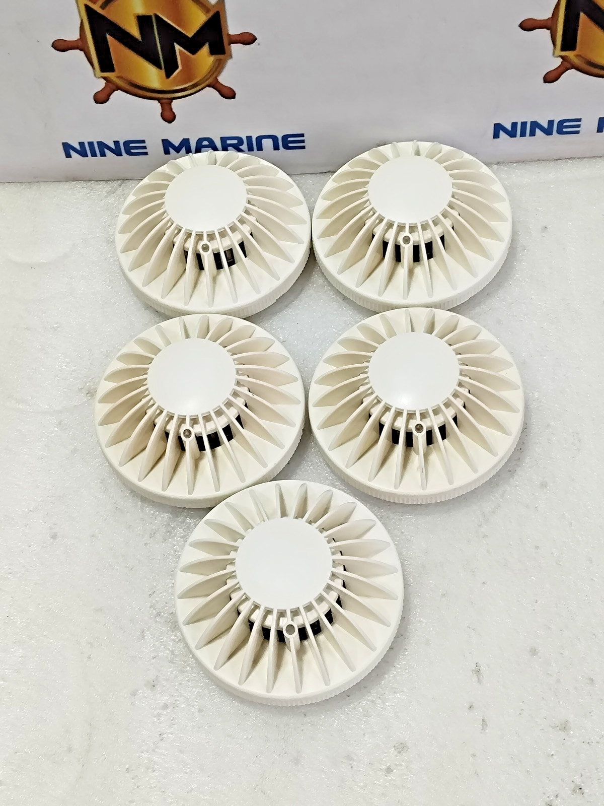 LOT OF 5 AUTRONICA BHH-220 SMOKE DETECTOR