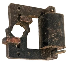 Vintage untested metal Clock Motor Piece helped keep time on track