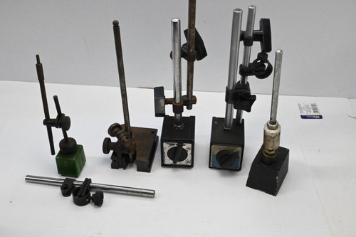 Machinist tools Magnetic Base Swivel clamps,  Rods & Holders lot