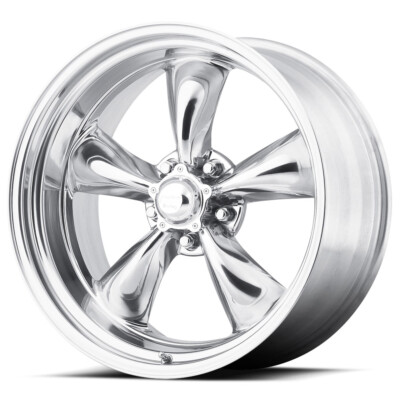 (1) 20x8 +0 American Racing VN515 Torq Thrust II 1 PC 5x5.0 Polished Wheel