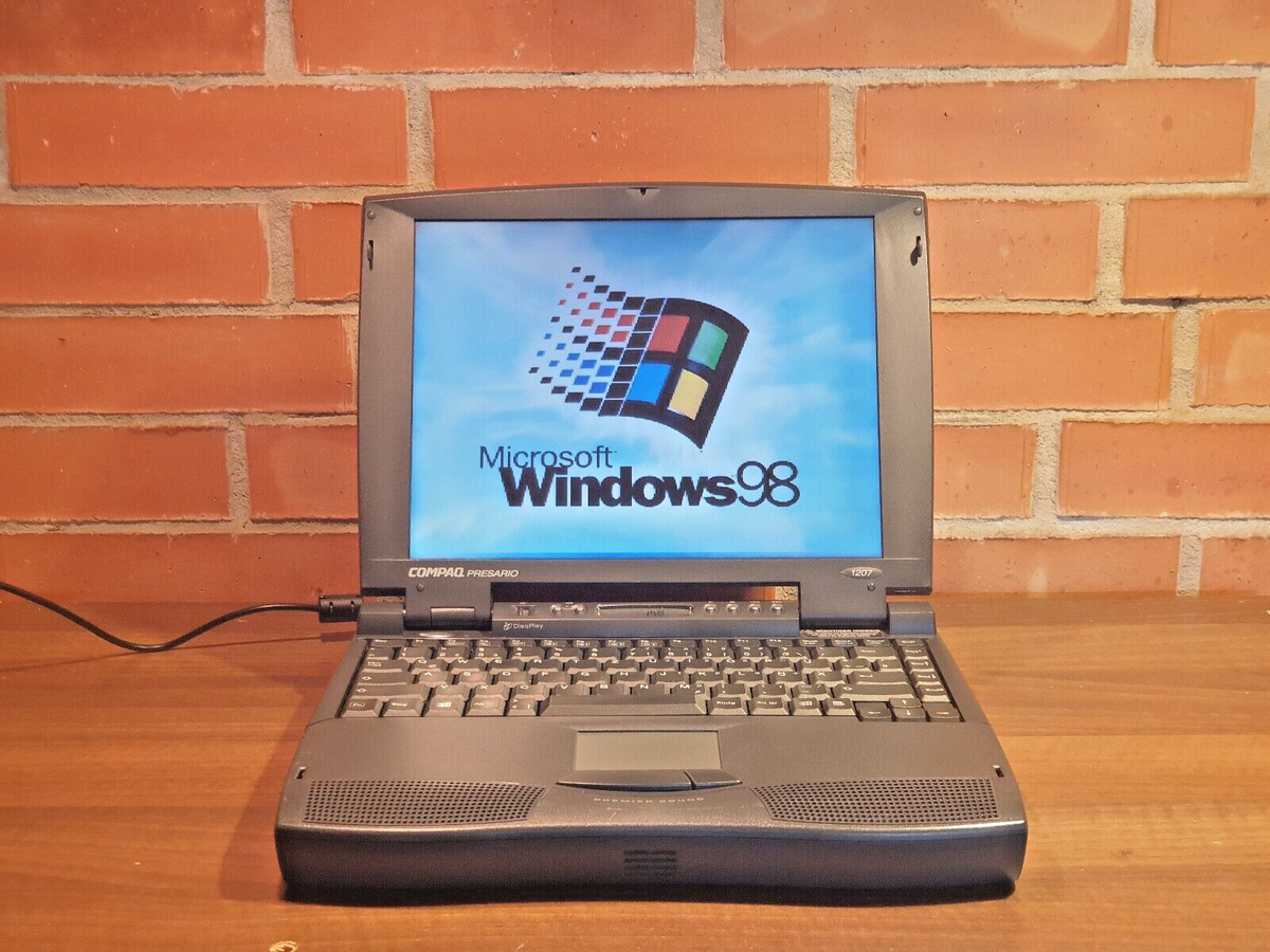 Compaq Presario 1207 - Rare Vintage Laptop Fully Functional | eBay