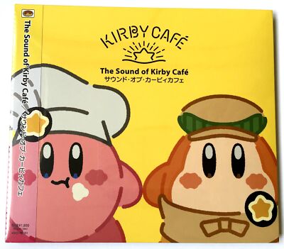 Ebiden The Sound of Kirby Cafe Sound of Kirby Cafe Sound Music CD BGM Japan New