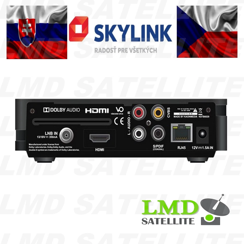KAON MZ-52 Skylink pronto Viaccess DVB-S2 FullHD - Immagine 4 di 4