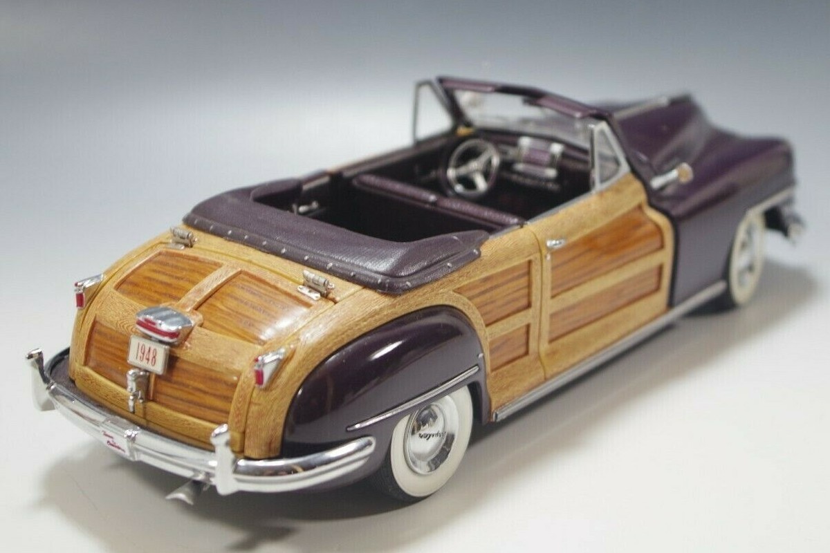 新品 ダンバリーミント 1/24 1948年式 クライスラー タウン&カントリー 1:24 Vintage Danbury Mint Die Cast 1948 Chrysler Town Car