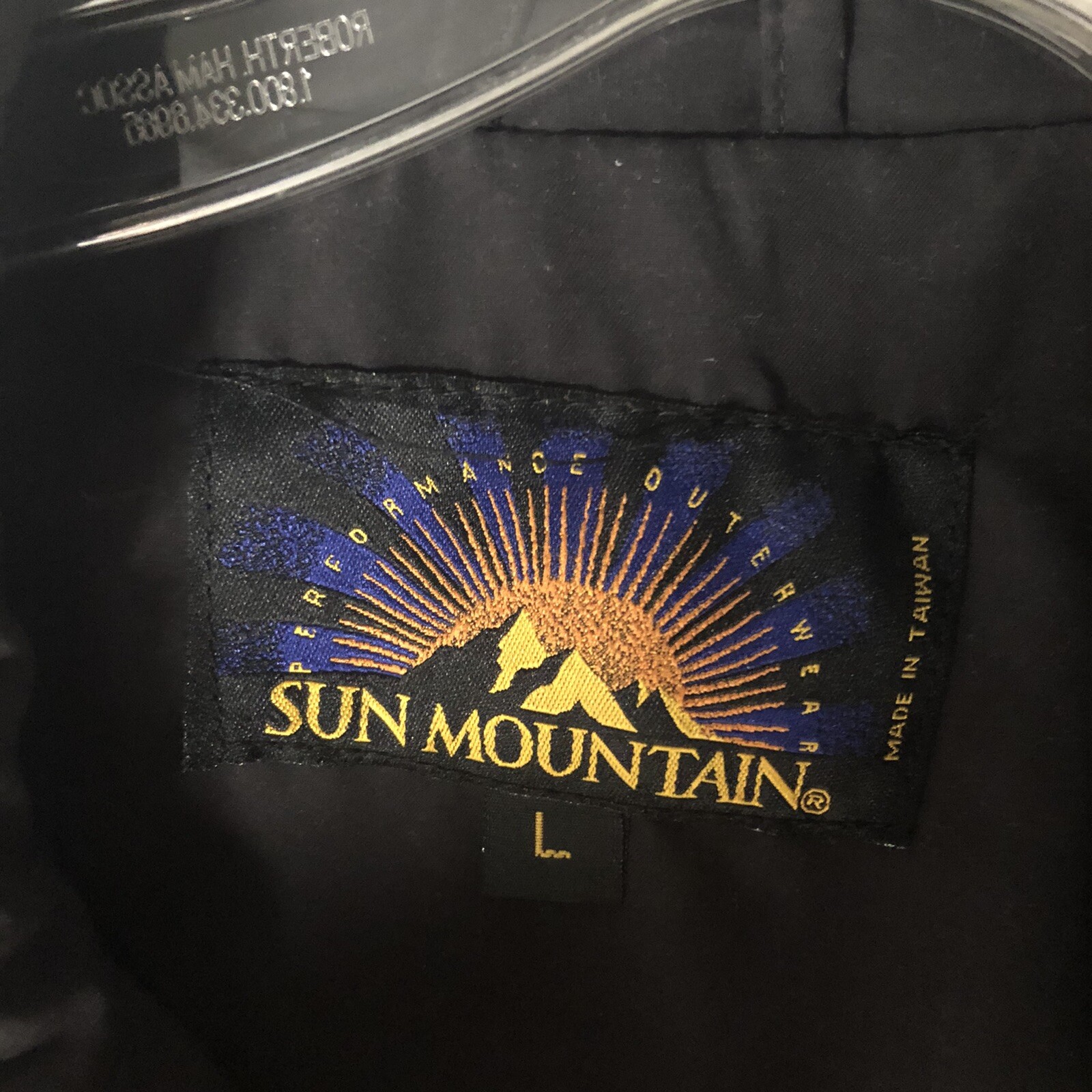 Sun Mountain Outerwear Performance Jacket Black G… - image 5