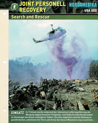 Joint Personell Recovery - Search and Rescue - Infokarte