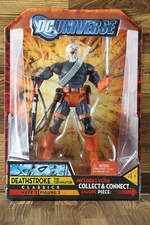 2007 DC Universe Deathstroke Unmasked Variant Terminator Wave 3 Figure 2 BAF
