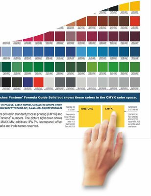 COATED PANTONE COLORS FOR PROCESS PRINTING AND WEB DESIGN | eBay