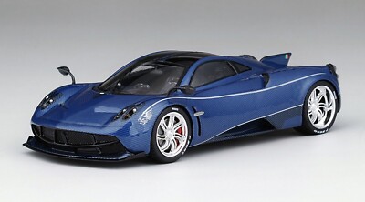 TRUESCALE MINIATURES Pagani Huyara Dinastia Baxia - 2016 Voiture Miniature, TSM430119, Bleu Métal