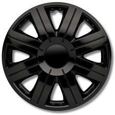 Radkappen 14 Zoll schwarz 4 Stück Radzierblenden Felgenkappen VERSANDKOSTENFREI