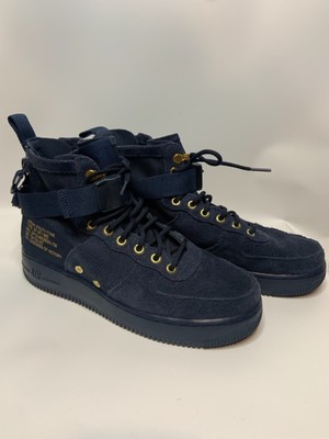 Nike SF AF1 Mid Obsidian Dark Navy Basketball Shoes 917753-400 Men's Size  7.5 | eBay
