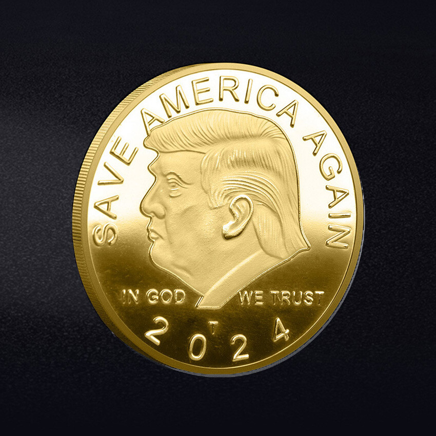 【公式】トランプコイン TRUMP COINS 20 PCS 45Th President Donald Trump Coins Commemorative 2024